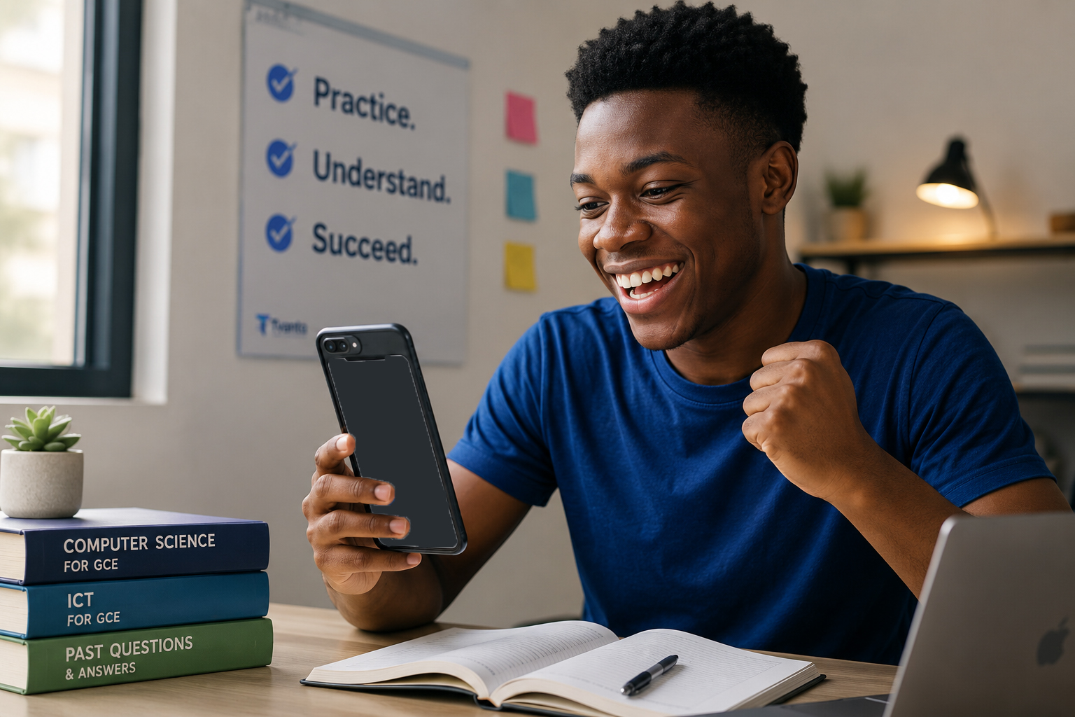Student learning on Tvanta